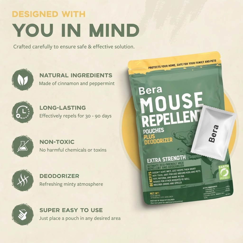 Mouse Repellent Pouches™