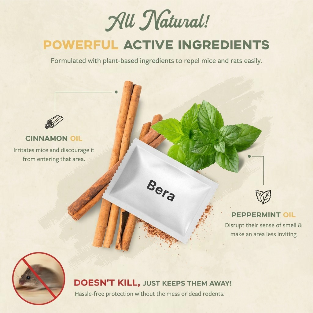 Mouse Repellent Pouches™