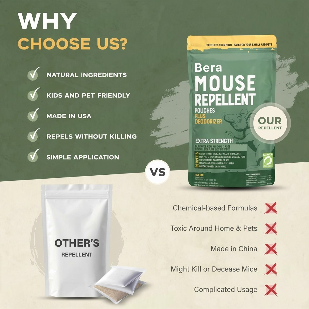 Mouse Repellent Pouches™